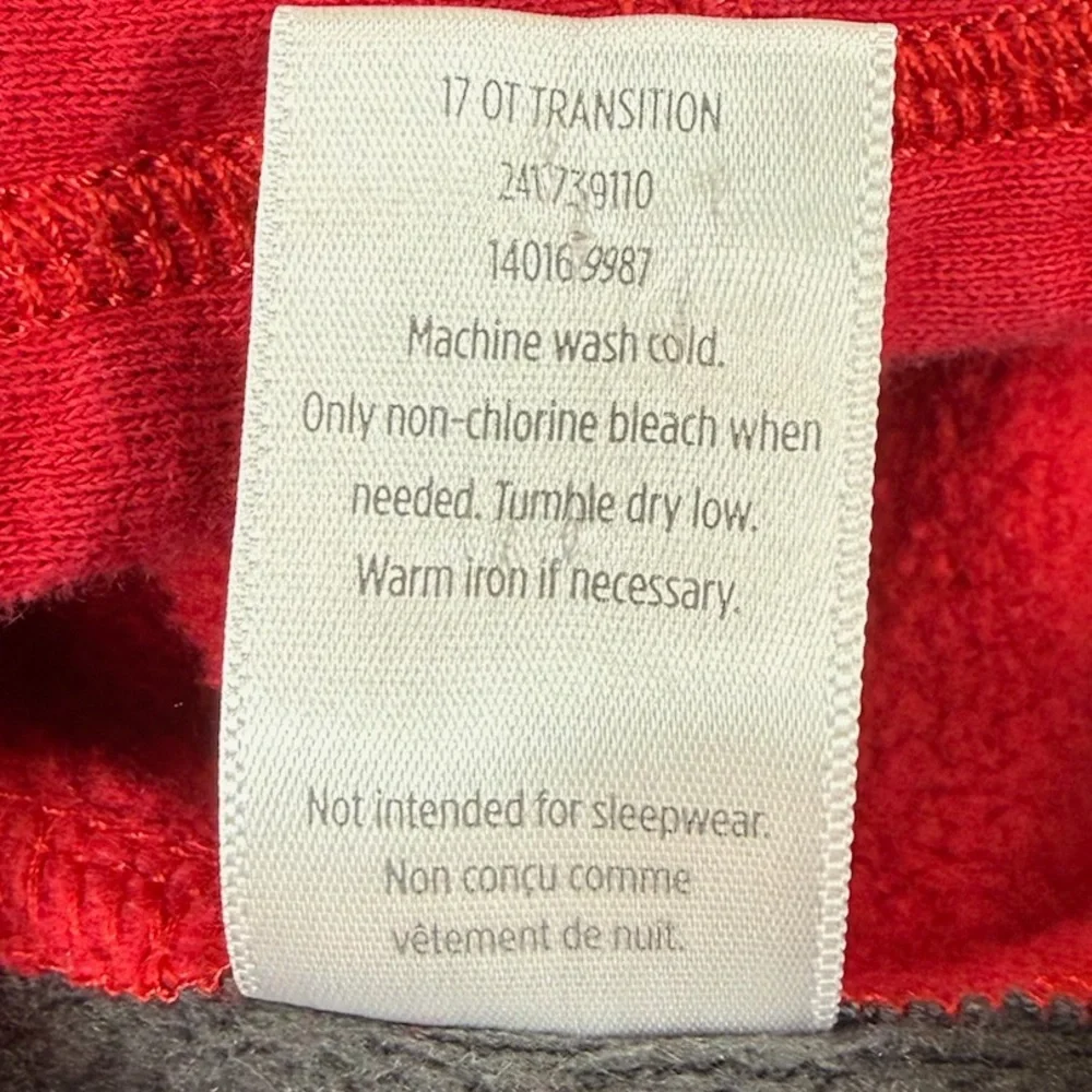 GYMBOREE Baby Boys’ Red‎ Baseball Pocket Slugger Raglan Full Zip Hoodie 6-12M
